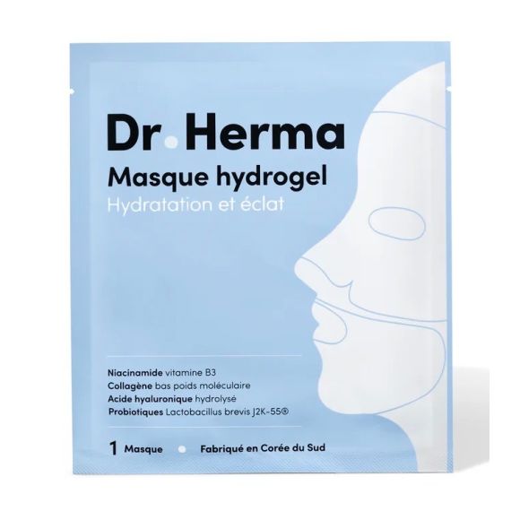 Hydrogel-Maske für Feuchtigkeit und Ausstrahlung Dr. Herma - 1 Maske