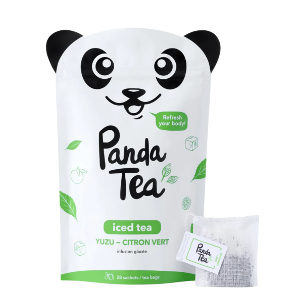 Eistee Yuzu Limette Panda Tea - 28 Beutel