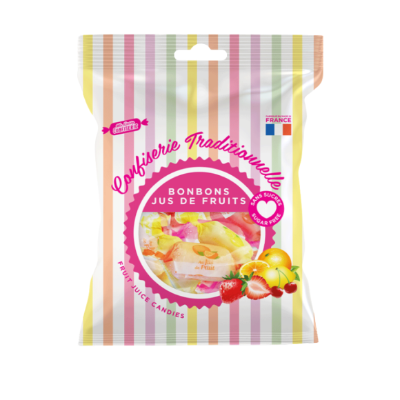 Fruchtgummis ohne Zucker Meine kleine Süßwaren - 100g Beutel