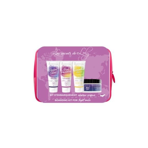 Tasche Die Unentbehrlichen für lockiges Haar Die Geheimnisse von Loly - Tasche mit 4 Produkten
