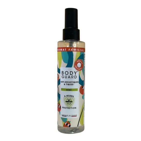 Mücken- und Zeckenspray für Babys Bodyguard - Spray mit 200 ml