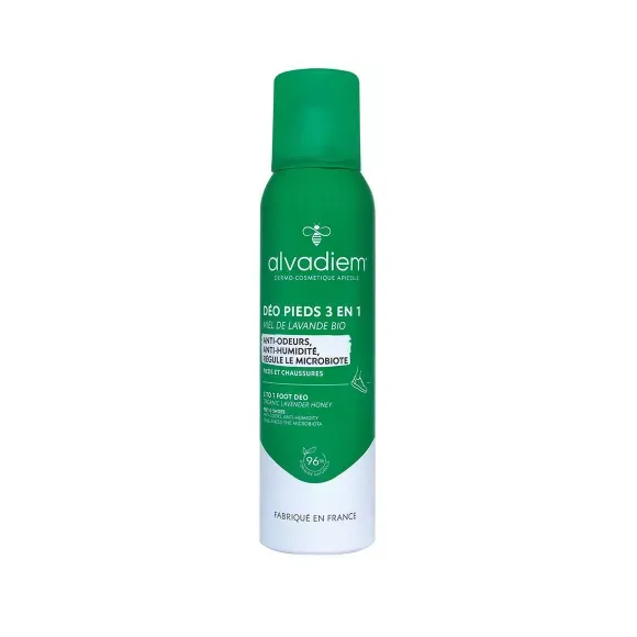 Déo Füße 3 in 1 Alvadiem - Spray von 150 ml
