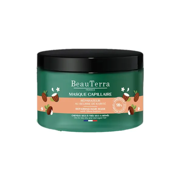 Haarmaske mit Sheabutter Beauterra - 250ml Dose