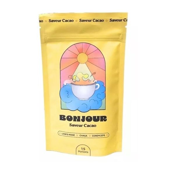 Hallo Getränk Geschmack Kakao - Beutel mit 90g (15 Portionen)