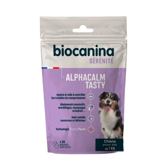 Alphacalm Tasty Hund Biocanina - Beutel mit 30 Stück