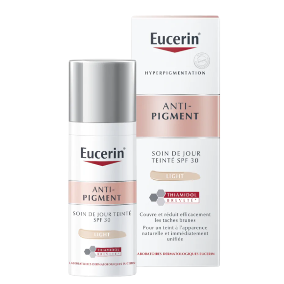 Tagespflege getönt leicht anti-pigment SPF30 Eucerin - Flasche mit 50 ml