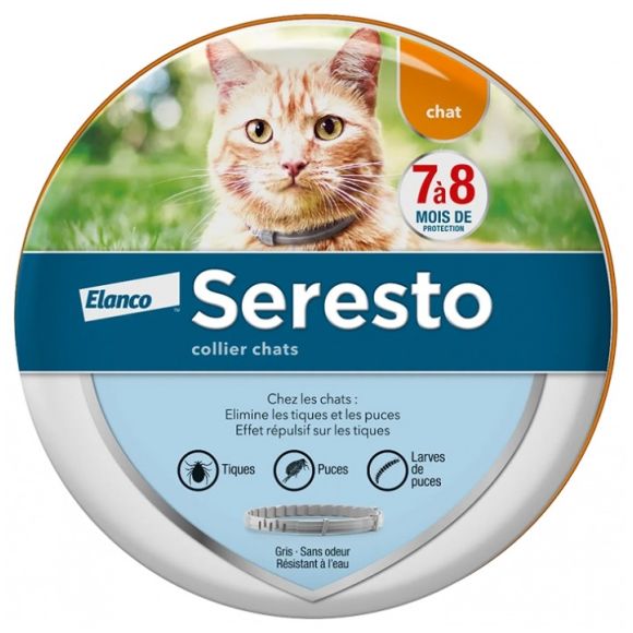 Seresto Flohhalsband für Katzen Elanco - 1 Halsband