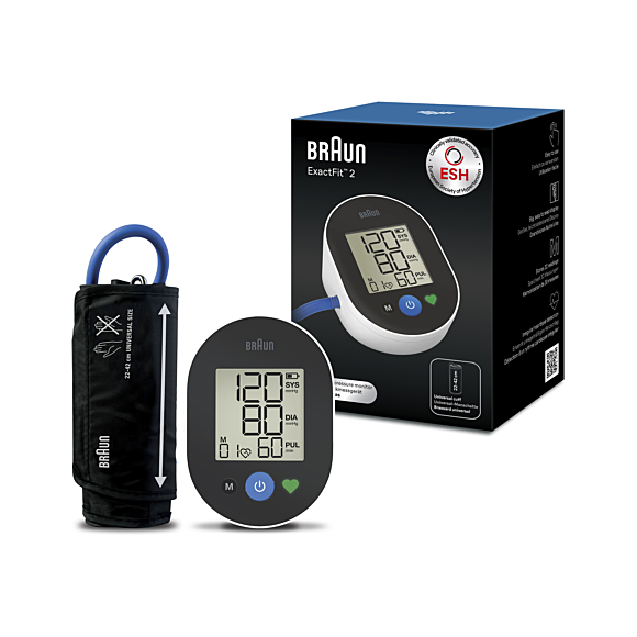ExactFit 2 Oberarm-Blutdruckmessgerät Braun - ein Blutdruckmessgerät