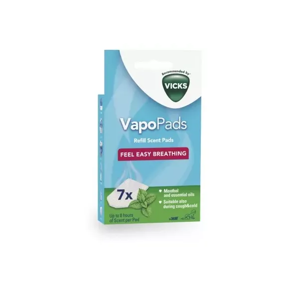 VapoPads Nachfüllungen zum Inhalieren von Vicks - 7 Pads pro Packung