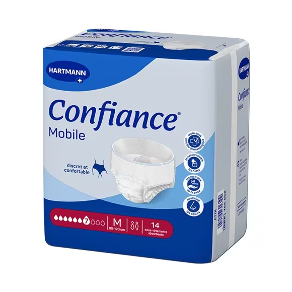 Vertrauen mobile Absorption 6 Größe M - 14 saugfähige Unterwäsche