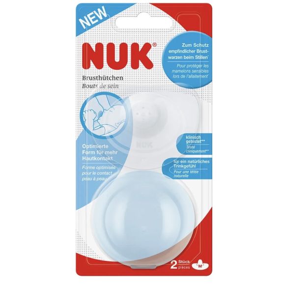 Brusthütchen Größe M NUK - 2 Stück