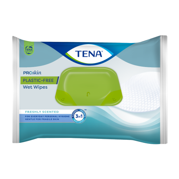 Feuchttücher Extra sanft und dick 3-in-1 Tena - Packung mit 48 Tüchern