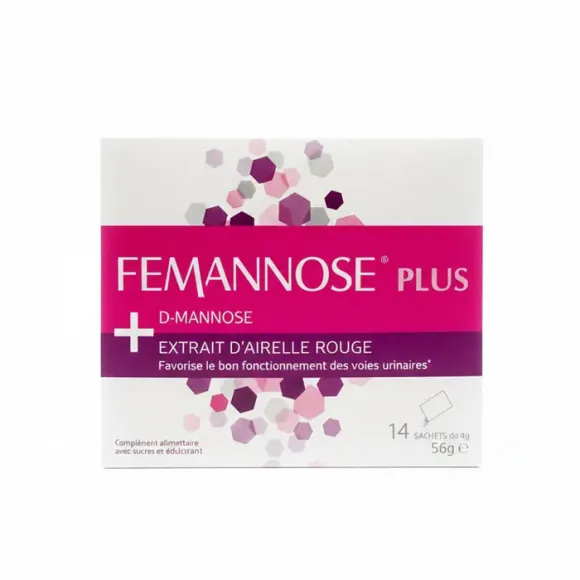 Femannose Plus Harnkomfort Melisana Pharma - Packung mit 14 Beuteln zu je 4g