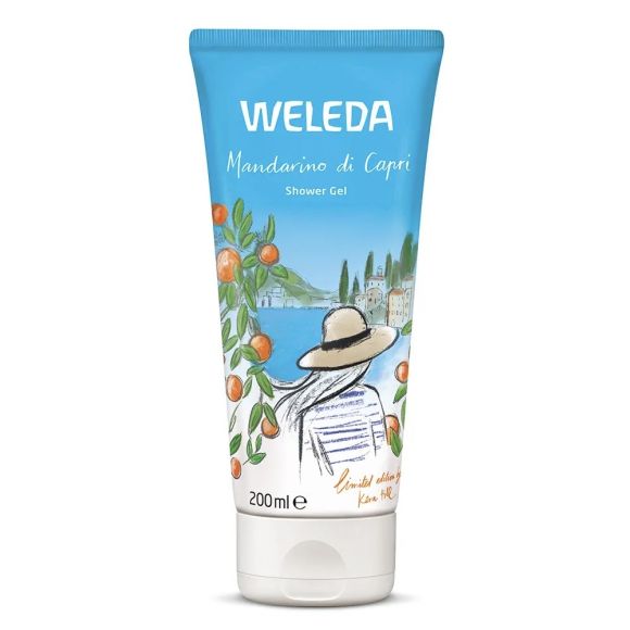 Duschcreme Mandarino di Capri Sonnige Mandarine Weleda - Tube mit 200ml