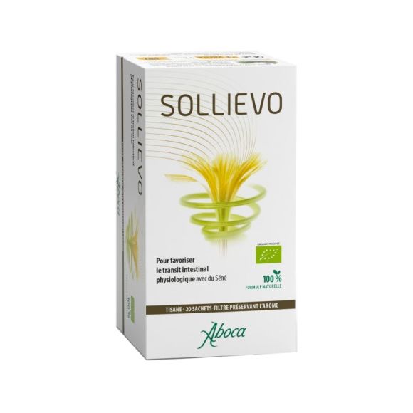Sollievo Bio-Tee für den Darmtransit Aboca - Schachtel mit 20 Beuteln