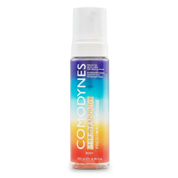 Frisches Wasser Selbstbräunungsmousse Comodynes - Pumpflasche mit 200 ml