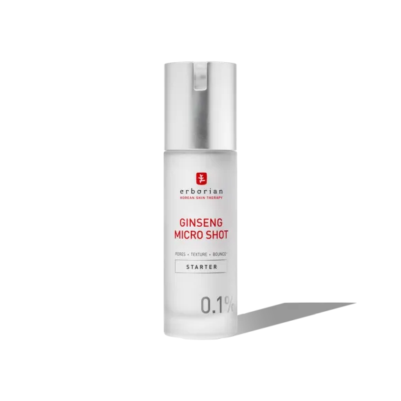 Ginseng-Mikroshot-Serum Starter 0,1% Erborian - Flasche mit 30 ml