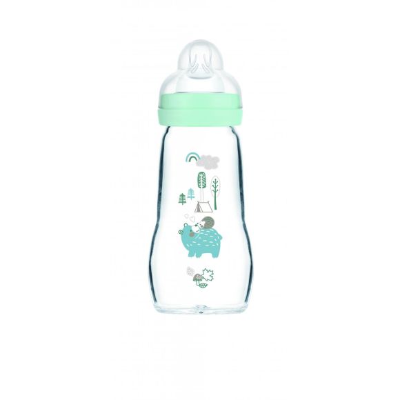 Glasflasche 0 Monate und älter MAM - 1 Flasche 260 ml
