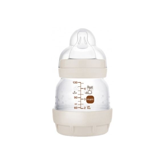 Biberon Easy Start anti-kolik 0 Monate Fluss 0 Sand Mam - 1 Biberon von 130ml