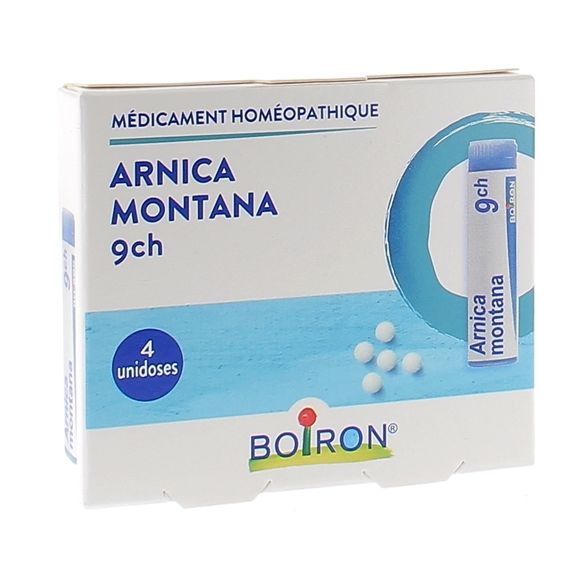 ARNICA MONTANA 9CH Globuli Boiron - Packung mit 4 Einzeldosen zu 1g