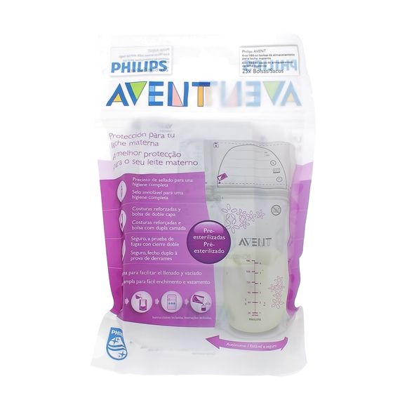 Muttermilch Aufbewahrungssäcke Avent - 25 Beutel