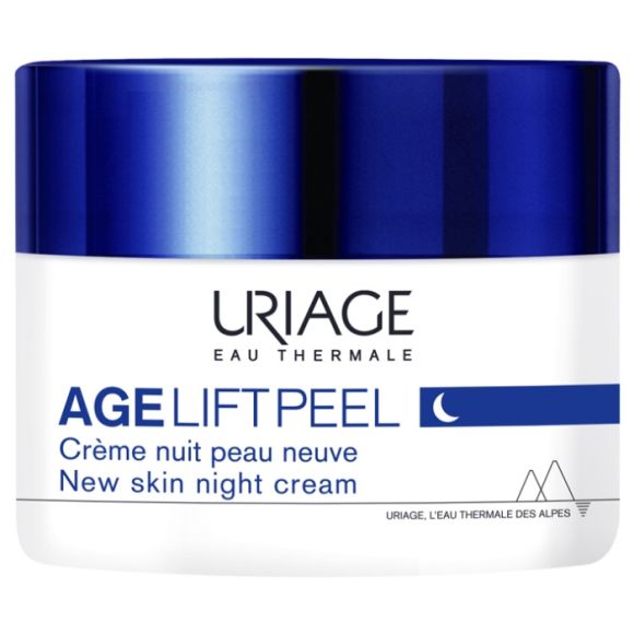 Age Lift Peel Nachtcreme für neue Haut Uriage - 50 ml Tiegel
