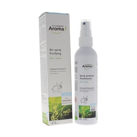 Air Pur Spray reinigend Minze Zitrone Le Comptoir Aroma - Spray von 200 ml