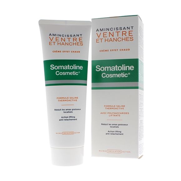 Bauch- und Hüftschlankheitscreme mit Wärmeeffekt Somatoline Cosmetic - 250 ml Tube