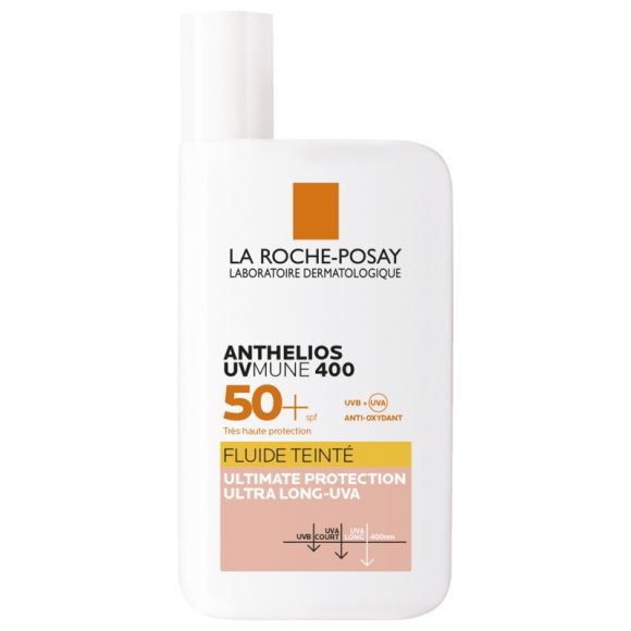 Anthelios UVmune 400 Getöntes Fluid SPF50+ La Roche-Posay - Flasche mit 50 ml