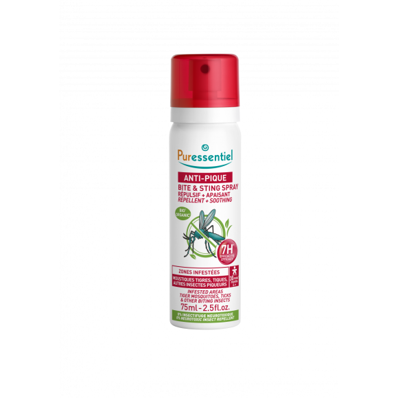 Anti-Stich Mückenspray Puressentiel - Spray mit 75 ml