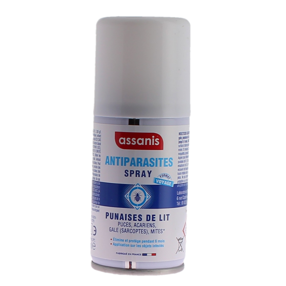 Anti-Parasiten Spray gegen Bettwanzen Assanis - Spray mit 75ml