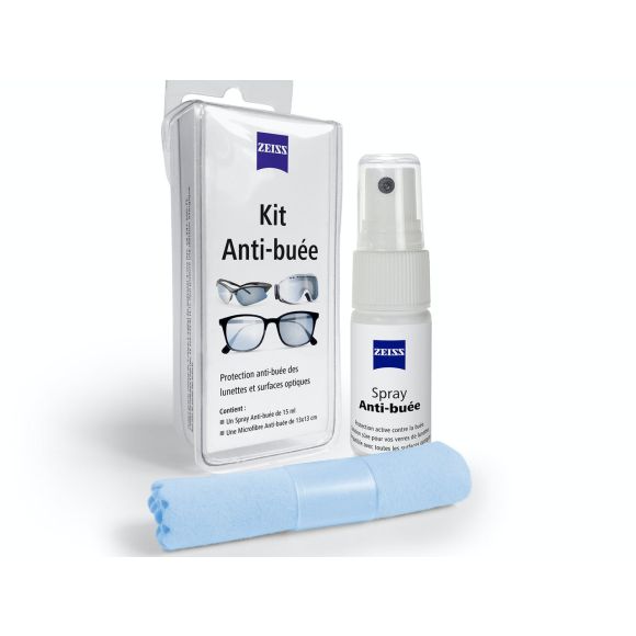 Antibeschlag Spray + Mikrofasertuch Zeiss - Spray mit 15 ml