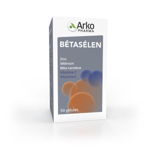 Betaselen Kapseln Arkopharma - Packung mit 50 Kapseln