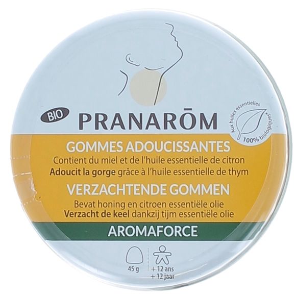 Aromaforce Gummis mit Honig/Zitrone Bio Pranarôm - Packung mit 45 g