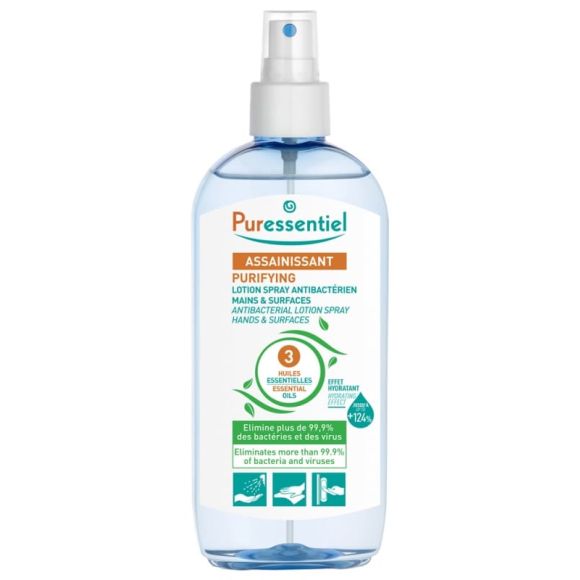 Desinfektionsmittel Lotion Spray Antibakteriell Hände & Oberflächen Puressentiel - Spray von 250 ml
