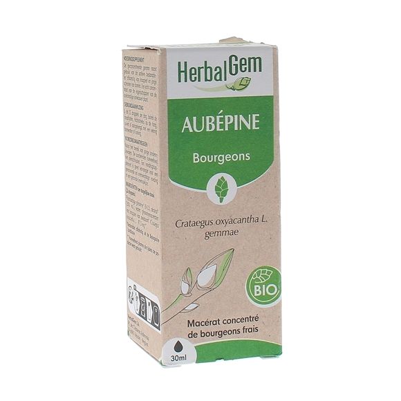 Weißdorn BIO Herbalgem - Flasche mit 30 ml