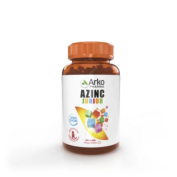 Azinc Junior Gummies Arkopharma - Dose von 60 Gummis