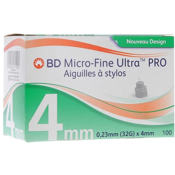 BD Micro-fine ultra Pro Stiftspitzen - 100 Stück à 4 mm