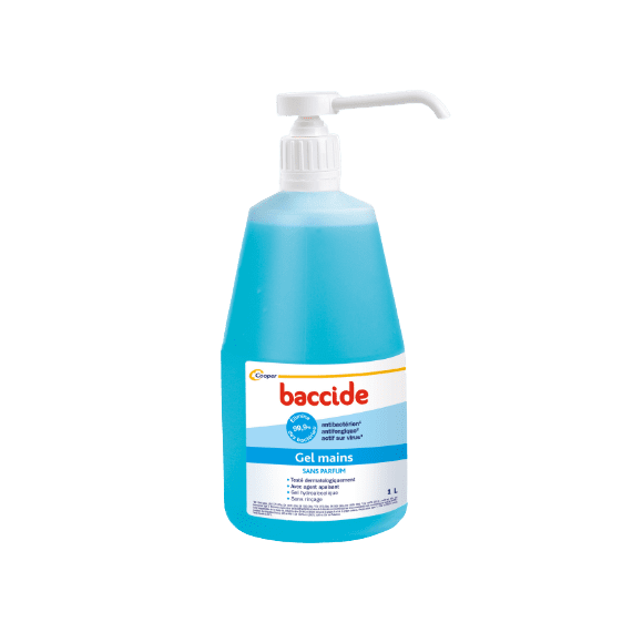Baccide Handdesinfektionsgel - Pumpflasche mit 1 L