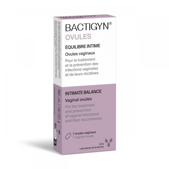 Bactigyn Intime Gleichgewicht Ccd - Packung mit 7 vaginalen Ovulen