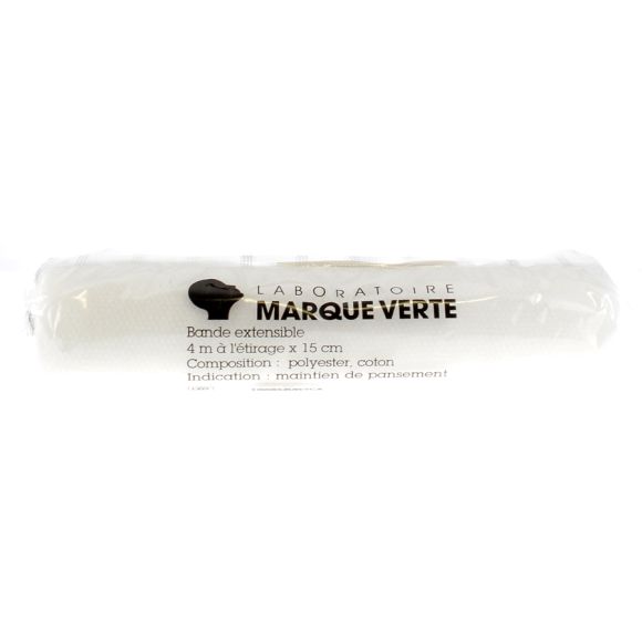 Dehnbares Band 4m x 15cm Grüne Marke - 1 Stück