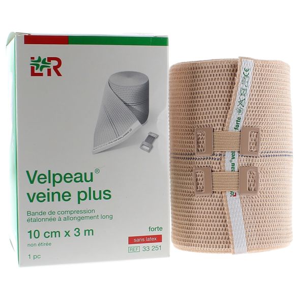 Kompressionsband Velpeau Vene plus starke Kompression 10cmx3m Lohmann & Rauscher - ein Band