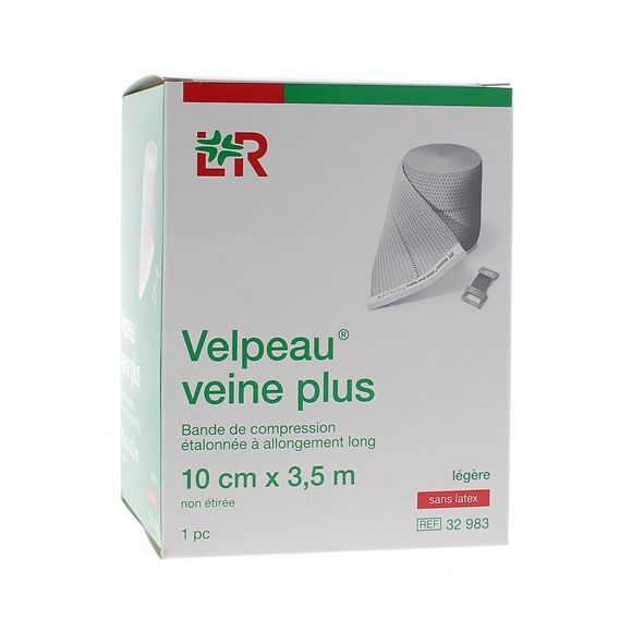 Kompressionsband für Venen, leichter ohne Latex Velpeau - 1 Band von 10 cm x 3,5 m