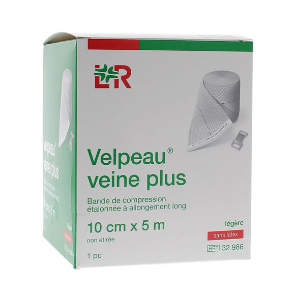 Kompressionsbandage für Venen, leichter ohne Latex Velpeau - 1 Band 10cmx5m