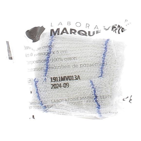 Bande de Crepe Marke Grün - Band von 4m x 5cm