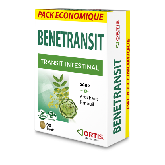 Bénétransit Darmtransit Ortis - Packung mit 90 Tabletten