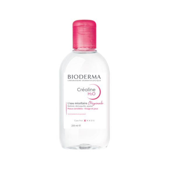 Mizellenwasser Créaline H2O Bioderma - Flasche mit 250 ml
