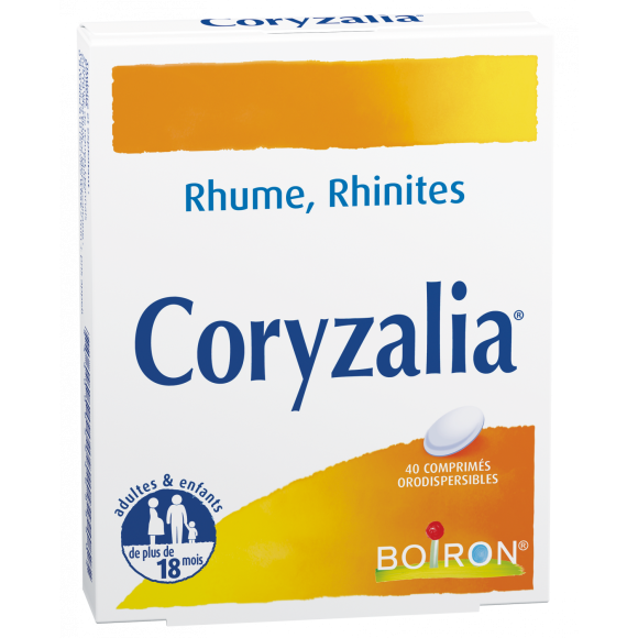 Coryzalia orodispersible Tabletten - Packung mit 40 Tabletten