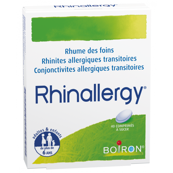 Rhinallergy Lutschtabletten Boiron - Packung mit 40 Tabletten