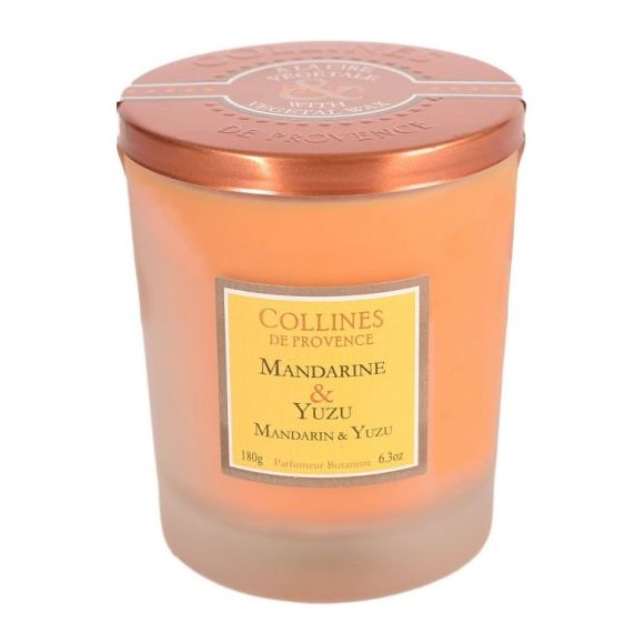 Duftkerze Mandarine & Yuzu Collines de Provence - Kerze von 180g